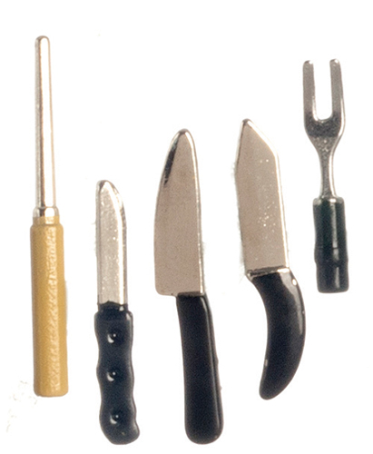 Kitchen Knives Set, 5 pc.